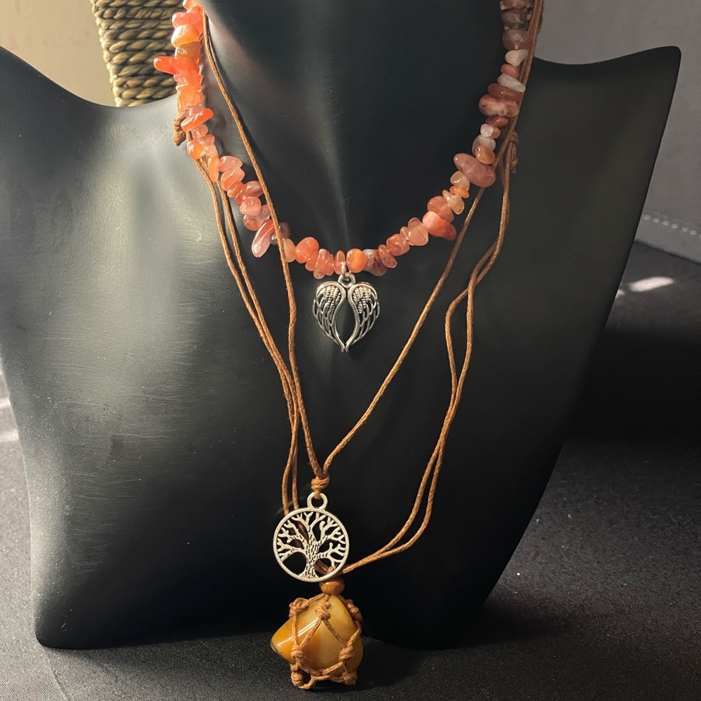 Bohemian Style - Tree Of Life Multilayer Pendant … - image 5